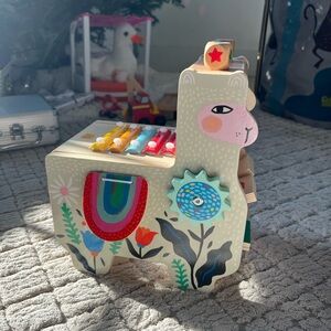 Manhattan Wooden Llama Activity Toy